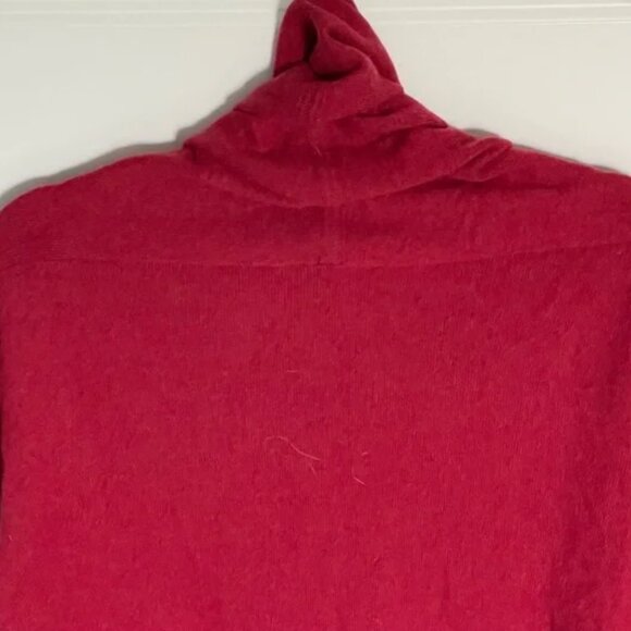 New! Red Envelope Red 100% Cashmere Cocoon Cardigan Sweater 47184 - Picture 8 of 13